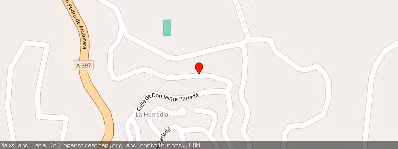 Mapa de Subasta de Inmueble (Otros) en Benahavis, Málaga 