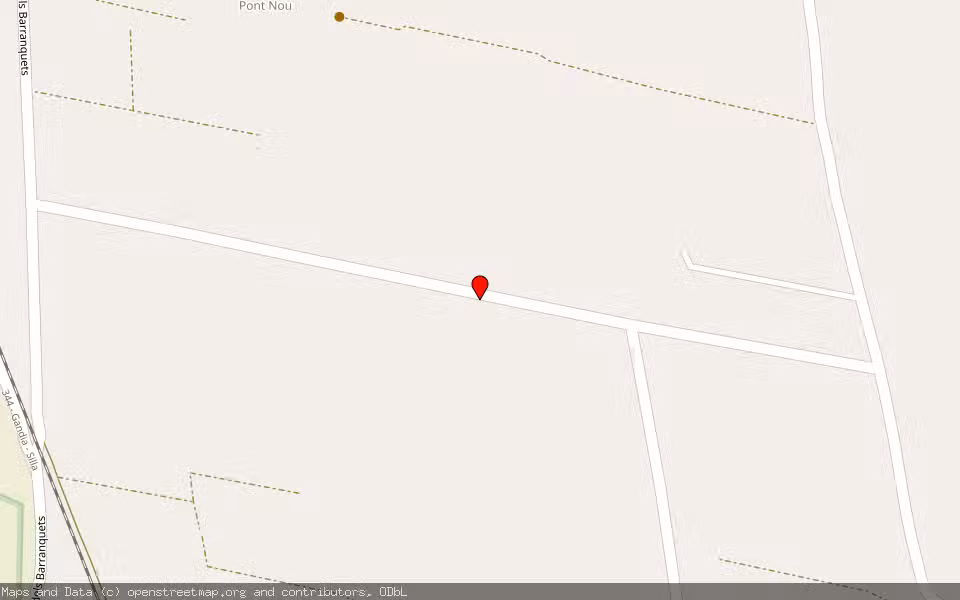 Mapa de Subasta Inmueble (Finca rústica) en Cullera, Valencia/València
