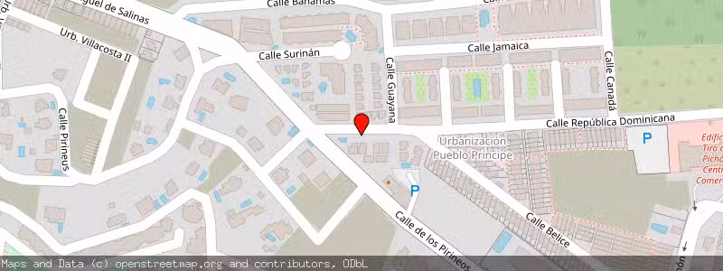 Mapa de Subasta de Inmueble (Local comercial) en Orihuela Costa, Alicante 