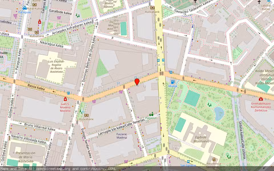 Mapa de Subasta Inmueble (Vivienda) en Vitoria-gasteiz, Araba/Álava