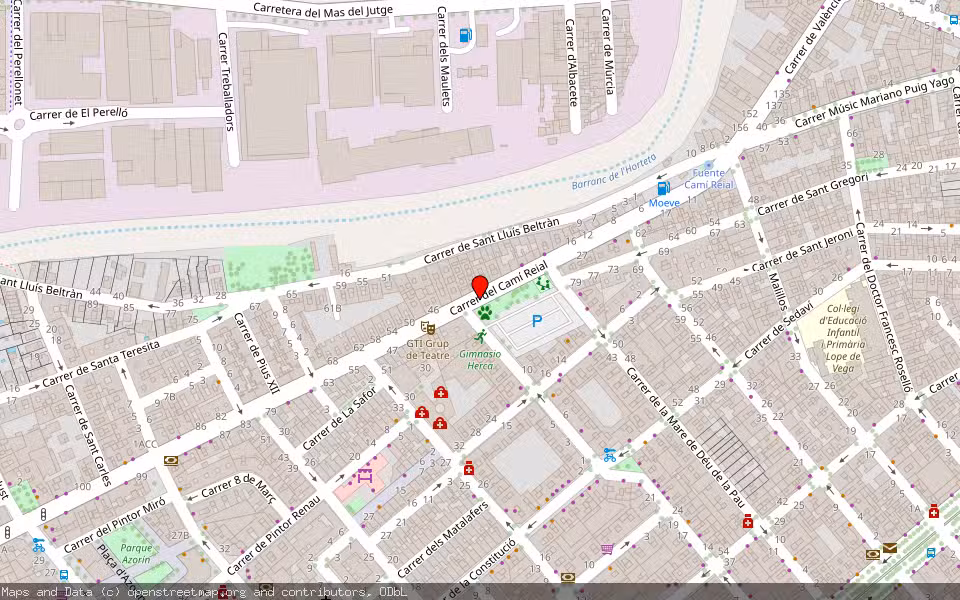 Mapa de Subasta Inmueble (Trastero) en Torrent, Valencia/València
