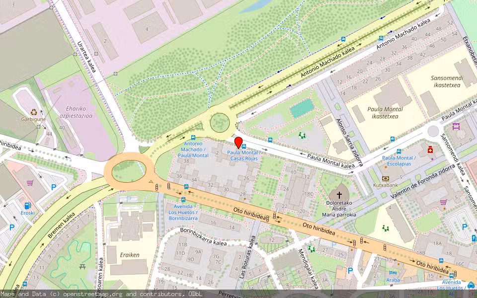 Mapa de Subasta Inmueble (Garaje) en Vitoria, Araba/Álava