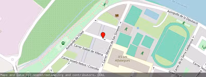 Mapa de Subasta de Inmueble (Vivienda) en Bétera, Valencia 