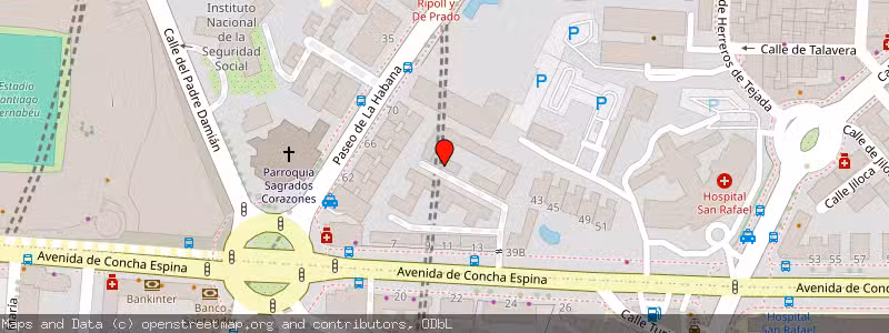 Mapa de Subasta de Inmueble (Local comercial) en Madrid, Madrid 