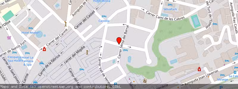 Mapa de Subasta de Inmueble (Vivienda) en Lloret De Mar, Gerona (Girona) 