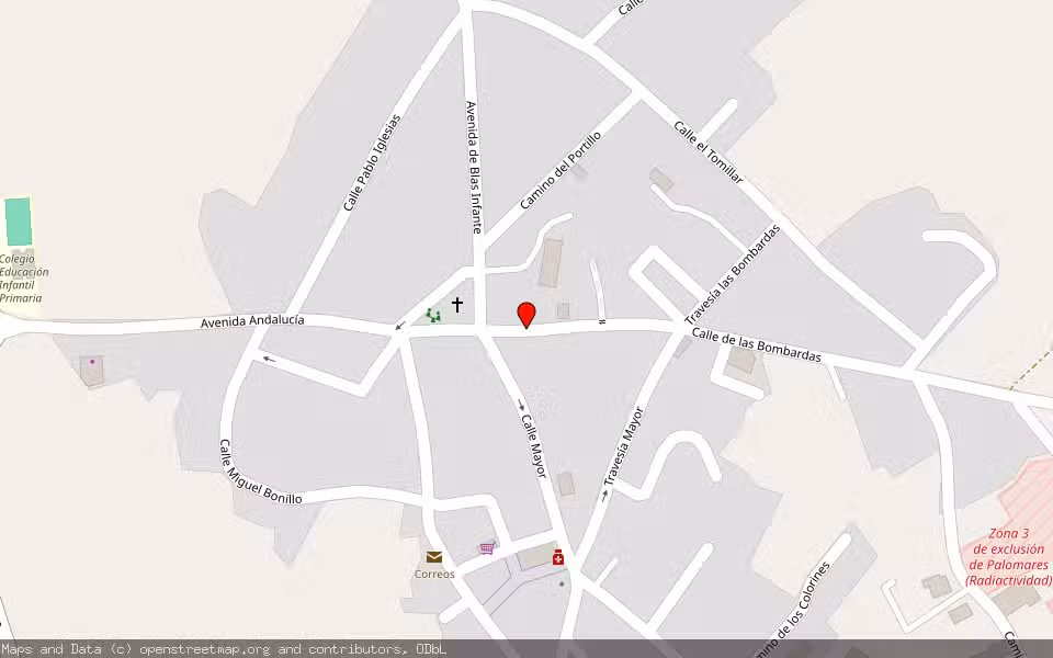 Mapa de Subasta Inmueble (Vivienda) en Cuevas De Almanzora, Almería