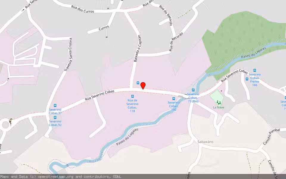 Mapa de Subasta Inmueble (Nave industrial) en Vigo, Pontevedra
