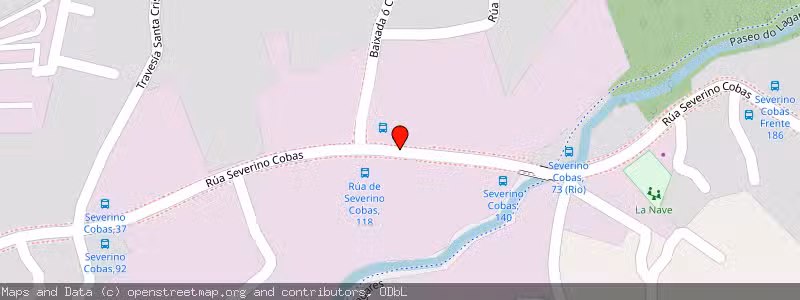 Mapa de Subasta de Inmueble (Nave industrial) en Vigo, Pontevedra 