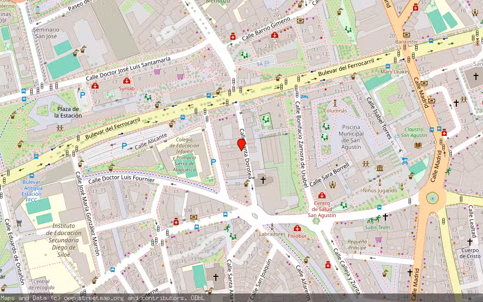 Mapa de Subasta Inmueble (Vivienda) en Burgos
