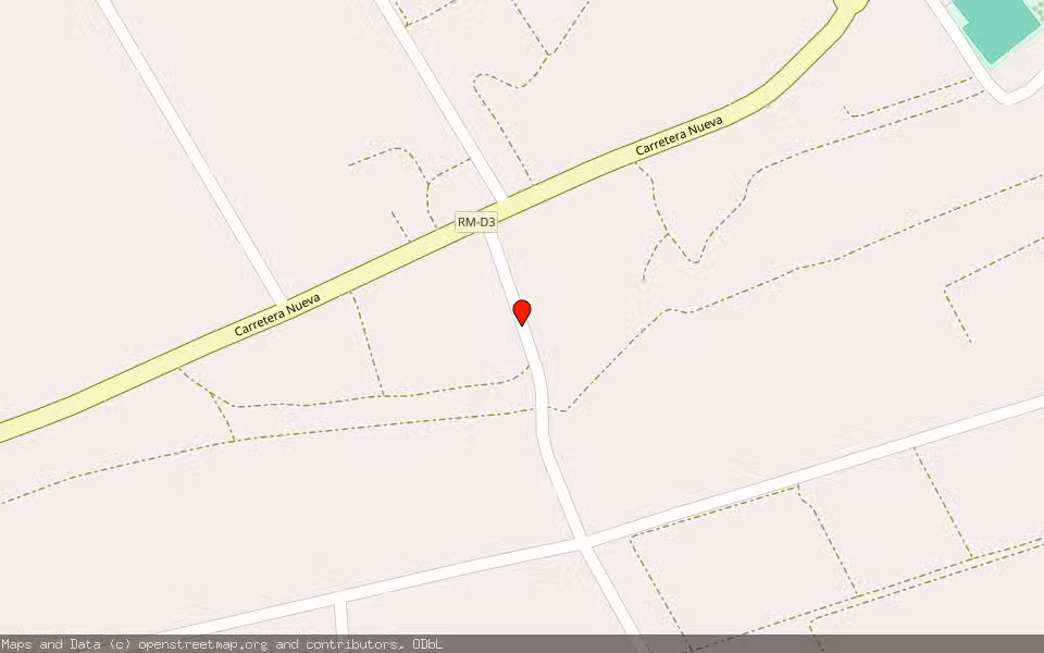 Mapa de Subasta Inmueble (Nave industrial) en Lorca, Murcia