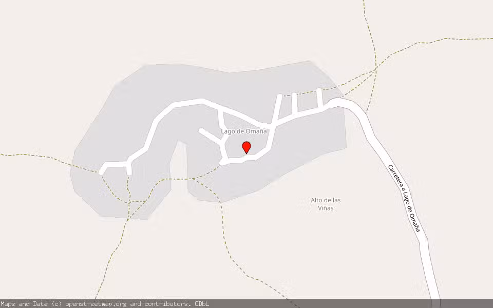 Mapa de Subasta Inmueble (Vivienda) en Lago De Omaña, León