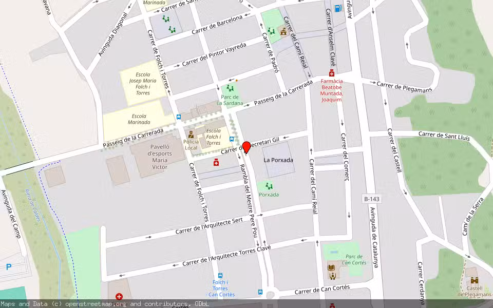 Mapa de Subasta Inmueble (Vivienda) en Palau-solitá I Plegamans, Barcelona