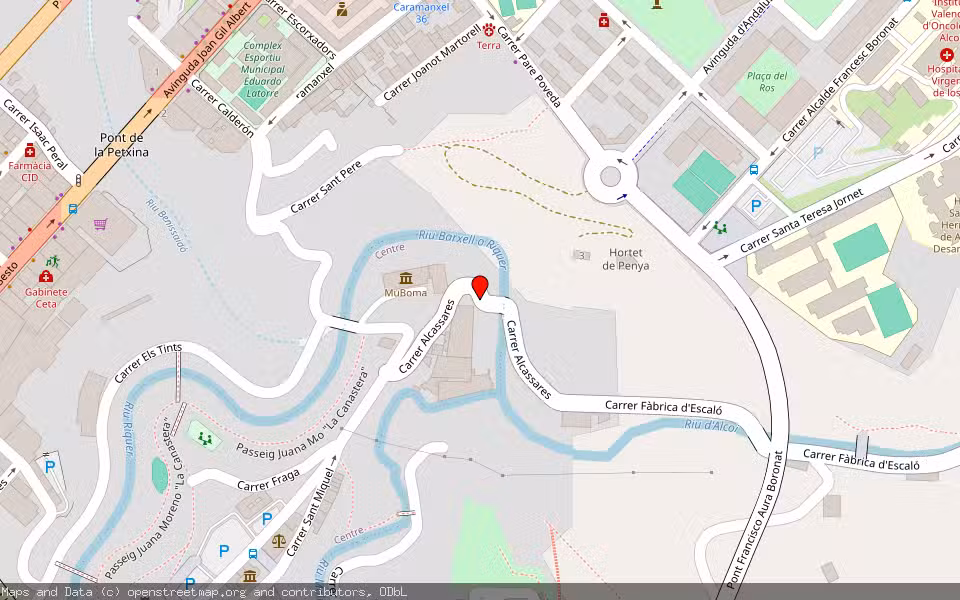 Mapa de Subasta Inmueble (Local comercial) en Alcoy, Alicante/Alacant