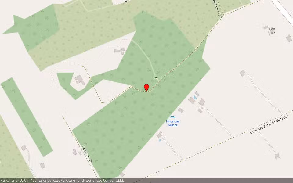 Mapa de Subasta Inmueble (Finca rústica) en Algaida, Illes Balears