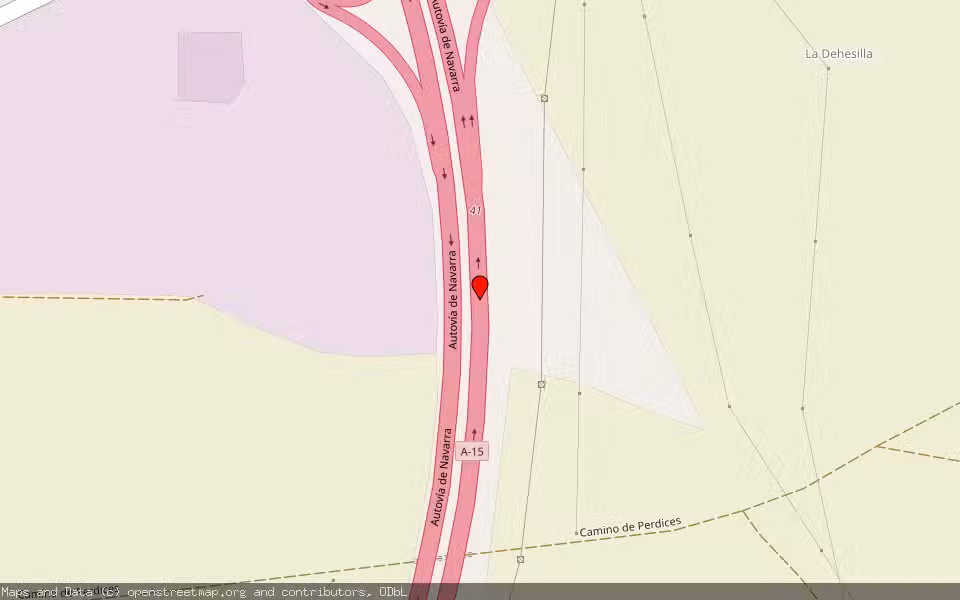 Mapa de Subasta Inmueble (Finca rústica) en Almazan, Soria