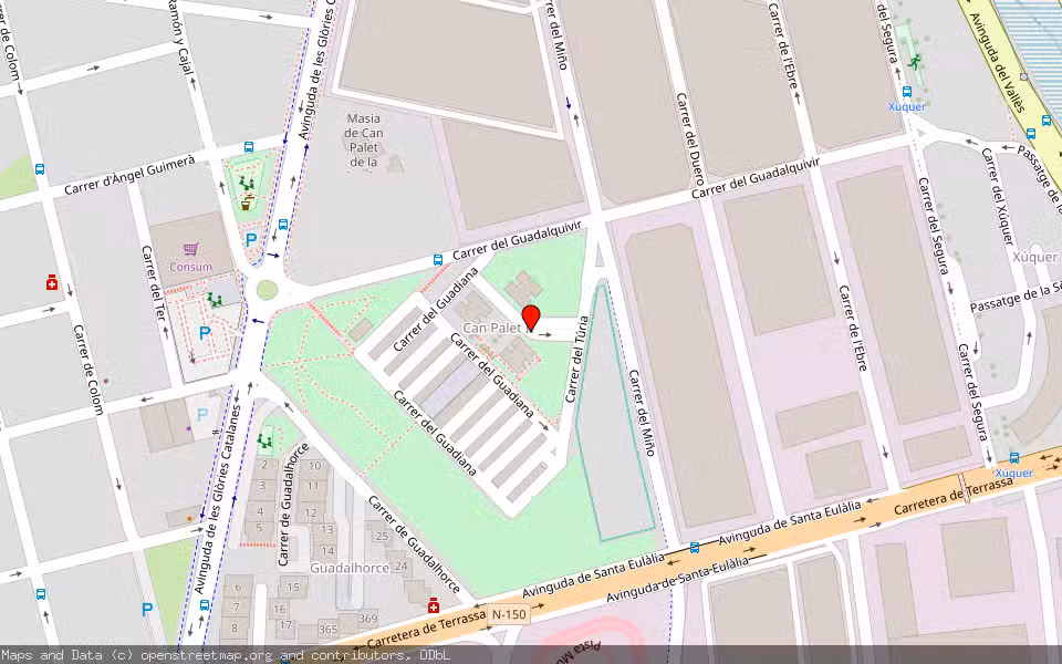 Mapa de Subasta Inmueble (Vivienda) en Terrassa, Barcelona