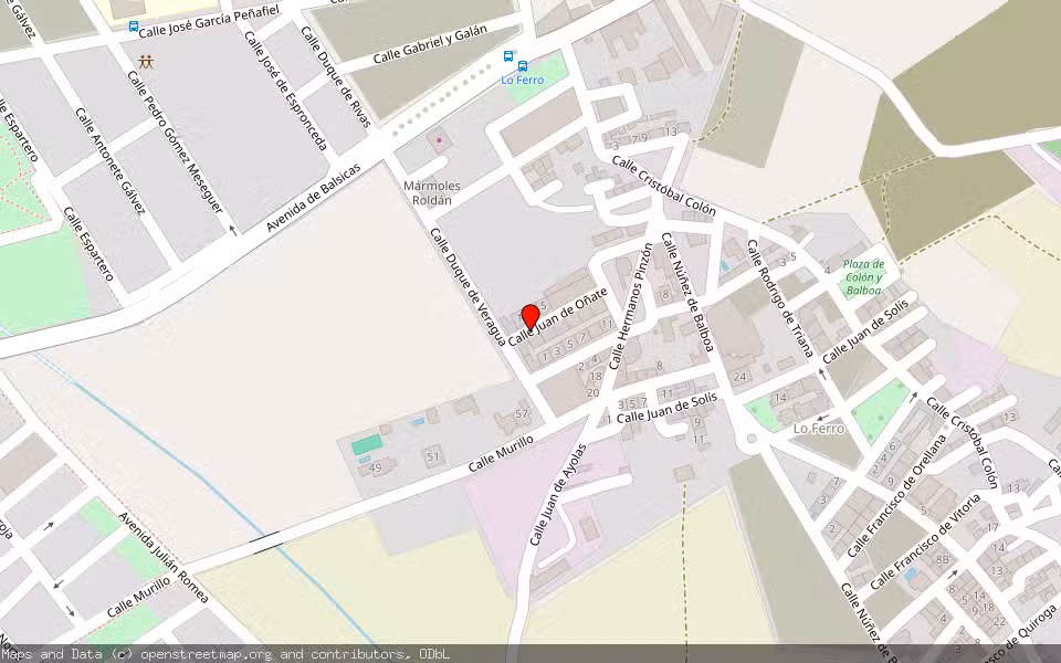 Mapa de Subasta Inmueble (Vivienda) en Torre-pacheco, Murcia