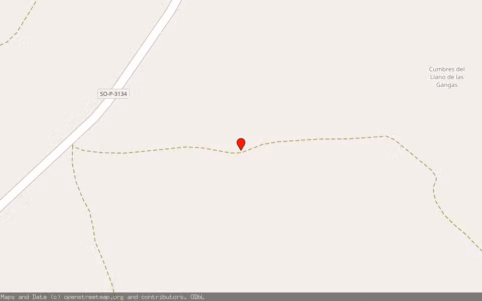 Mapa de Subasta Inmueble (Finca rústica) en Monteagudo De Las Vicarias, Soria