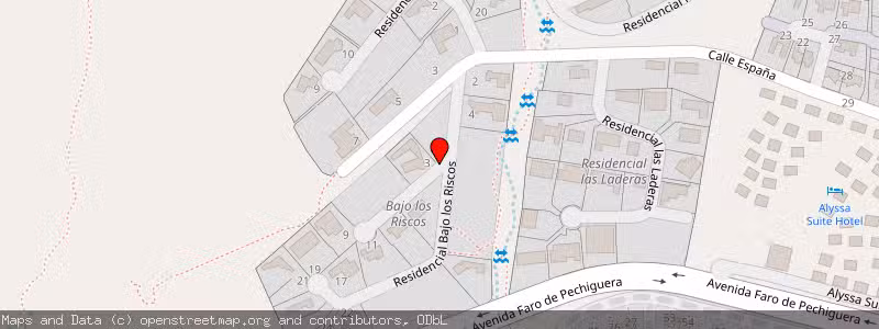 Mapa de Subasta de Inmueble (Vivienda) en Playa Blanca-yaiza, Las Palmas 