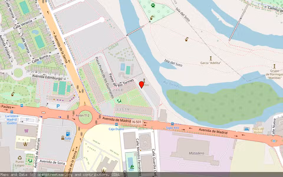 Mapa de Subasta Inmueble (Otros) en Santa Marta De Tormes, Salamanca
