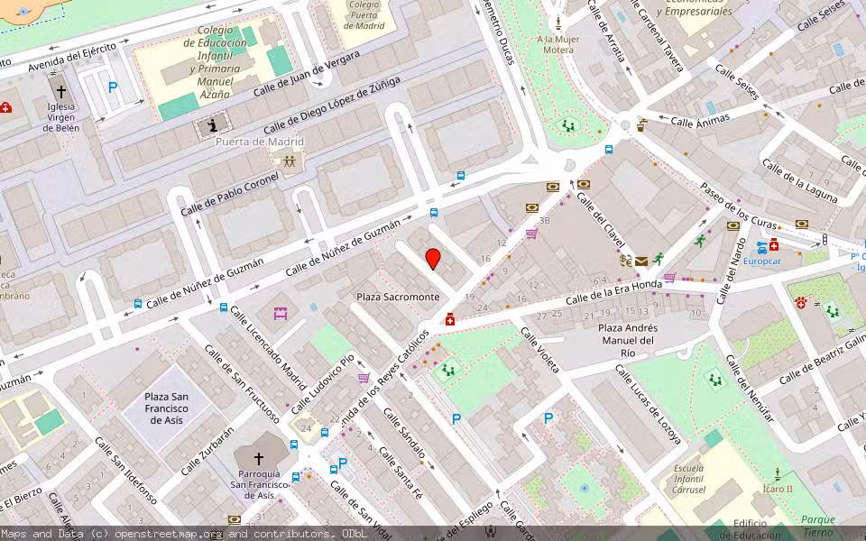 Mapa de Subasta Inmueble (Vivienda) en Alcala De Henares, Madrid