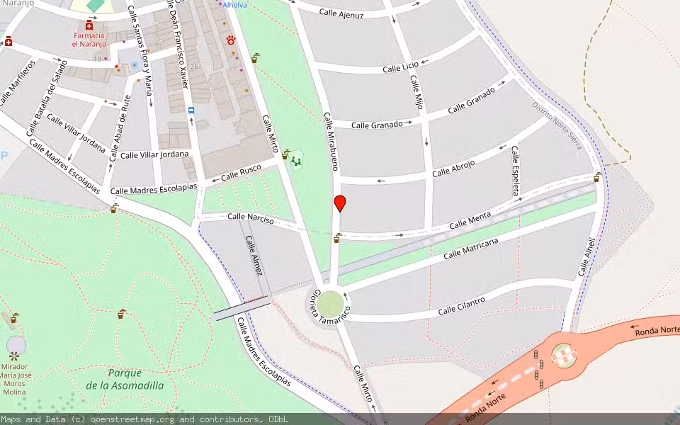 Mapa de Subasta Inmueble (Vivienda) en Cordoba, Córdoba