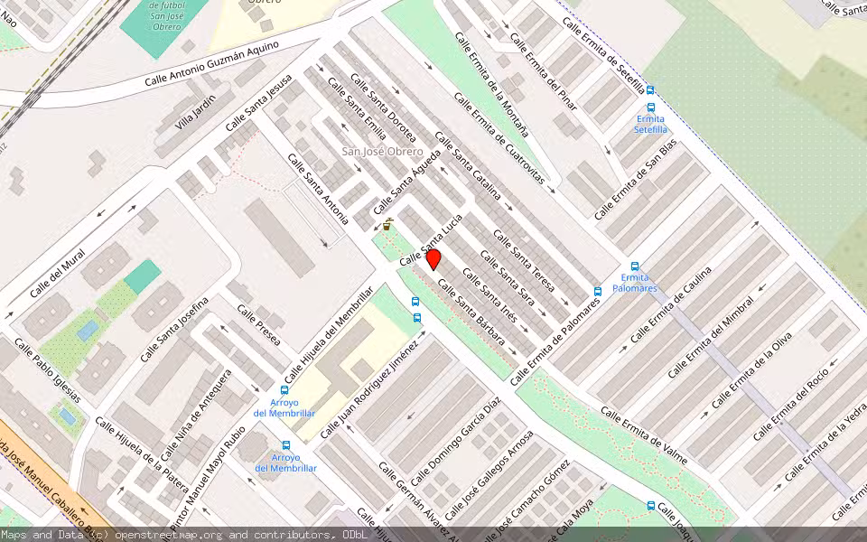 Mapa de Subasta Inmueble (Nave industrial) en Jerez De La Frontera, Cádiz