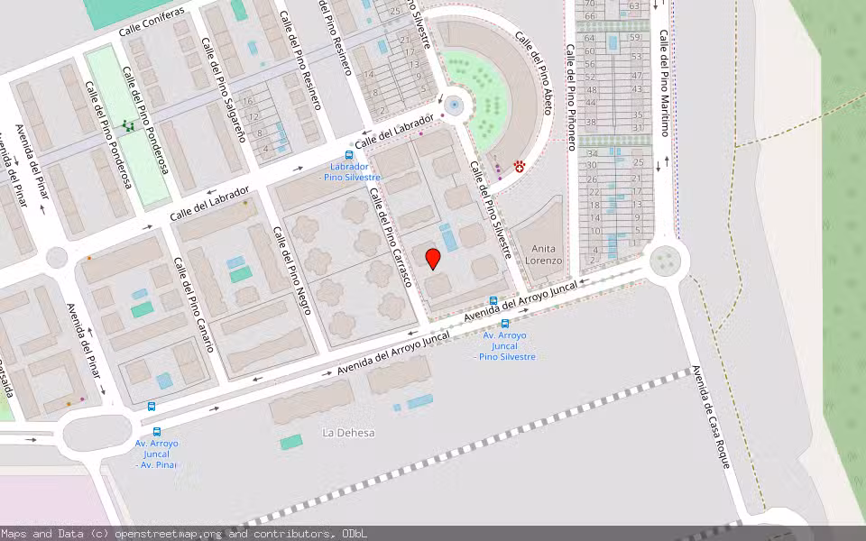 Mapa de Subasta Inmueble (Garaje) en Navalcarnero, Madrid