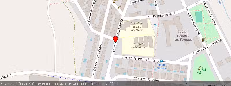 Mapa de Subasta de Inmueble (Solar) en Figueres, Gerona (Girona) 