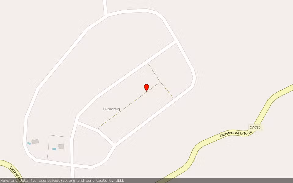 Mapa de Subasta Inmueble (Otros) en Xixona, Alicante/Alacant
