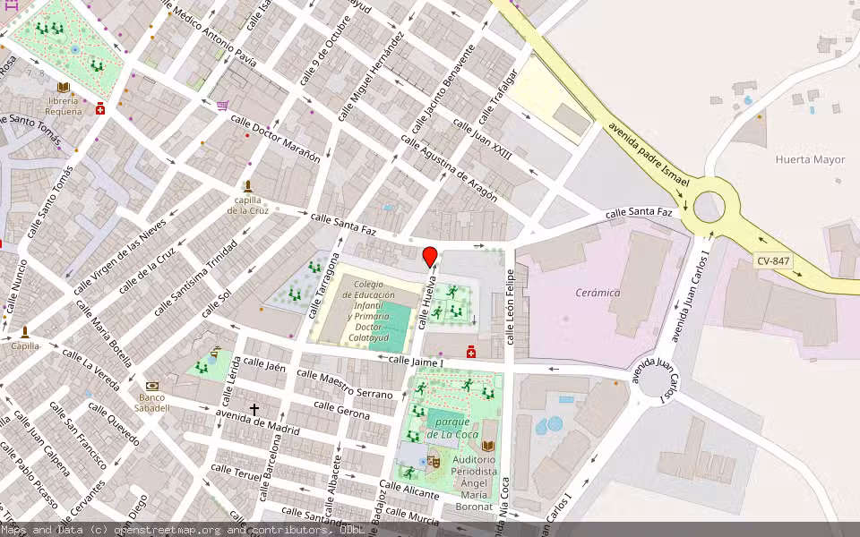 Mapa de Subasta Inmueble (Local comercial) en Aspe, Alicante/Alacant