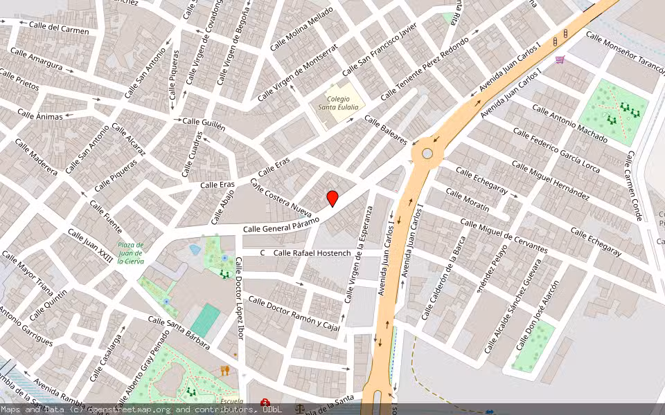 Mapa de Subasta Inmueble (Vivienda) en Totana, Murcia