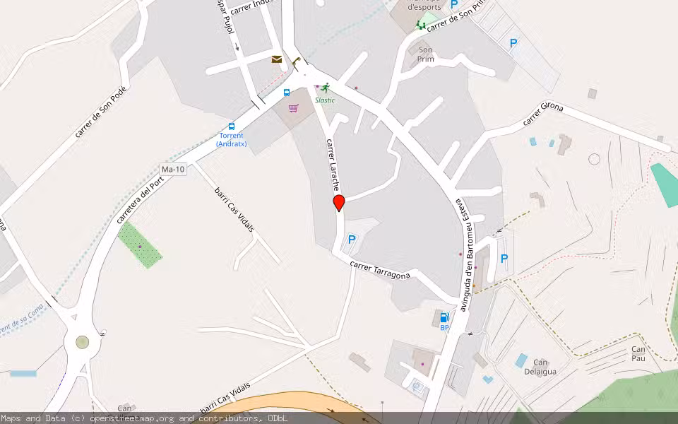 Mapa de Subasta Inmueble (Vivienda) en Andratx, Illes Balears