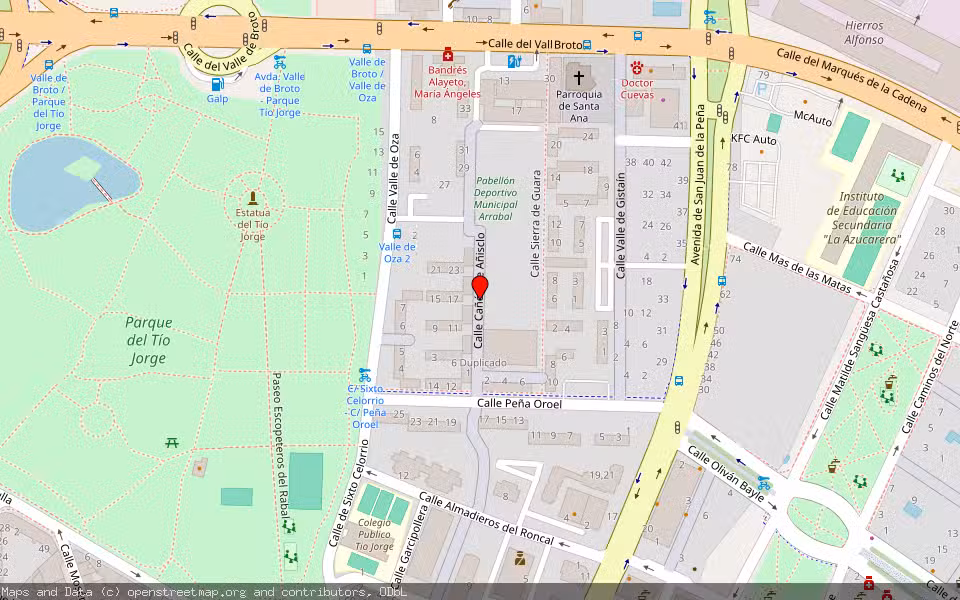 Mapa de Subasta Inmueble (Vivienda) en Zaragoza