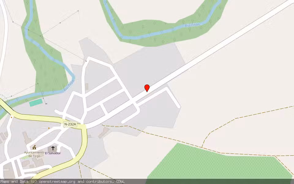 Mapa de Subasta Inmueble (Solar) en Tirgo, La Rioja