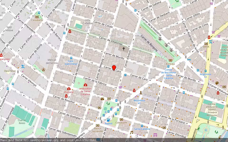 Mapa de Subasta Inmueble (Local comercial) en Palma, Illes Balears