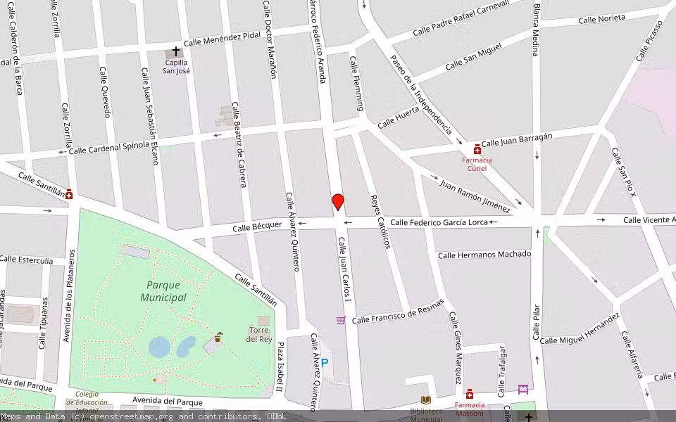 Mapa de Subasta Inmueble (Vivienda) en Pilas, Sevilla
