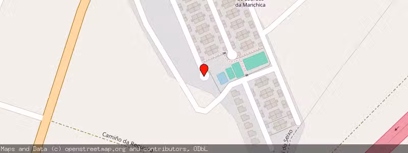 Mapa de Subasta de Inmueble (Vivienda) en A Merca, Orense (Ourense) 
