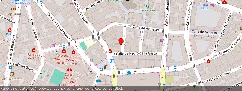 Mapa de Subasta de Inmueble (Vivienda) en Valladolid, Valladolid 