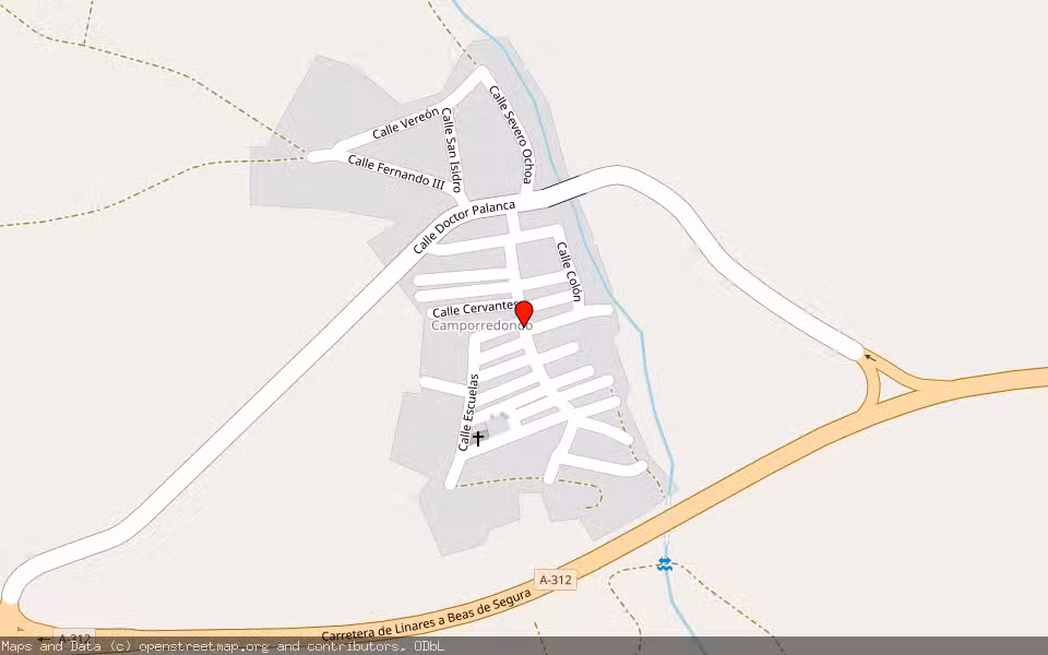 Mapa de Subasta Inmueble (Vivienda) en Chiclana De Segura, Jaén