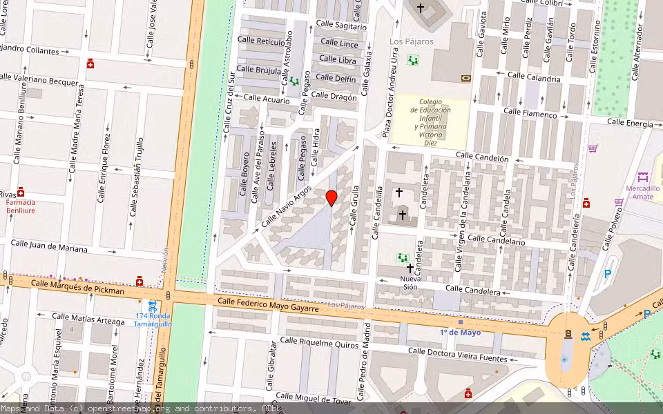 Mapa de Subasta Inmueble (Vivienda) en Sevilla
