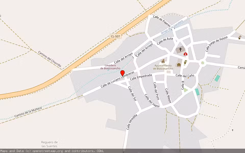Mapa de Subasta Inmueble (Vivienda) en Solosancho, Ávila