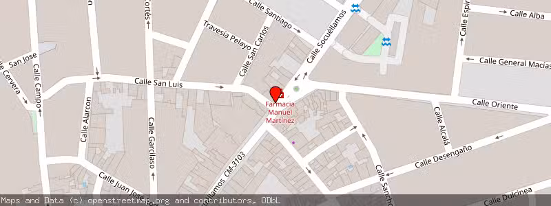 Mapa de Subasta de Inmueble (Otros) en Tomelloso, Ciudad Real 