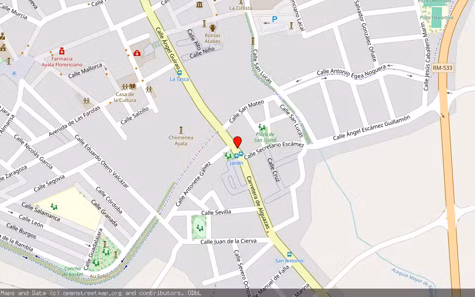 Mapa de Subasta Inmueble (Vivienda) en Ceutí, Murcia