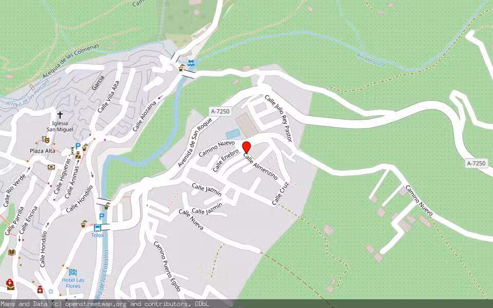 Mapa de Subasta Inmueble (Otros) en Tolox, Málaga
