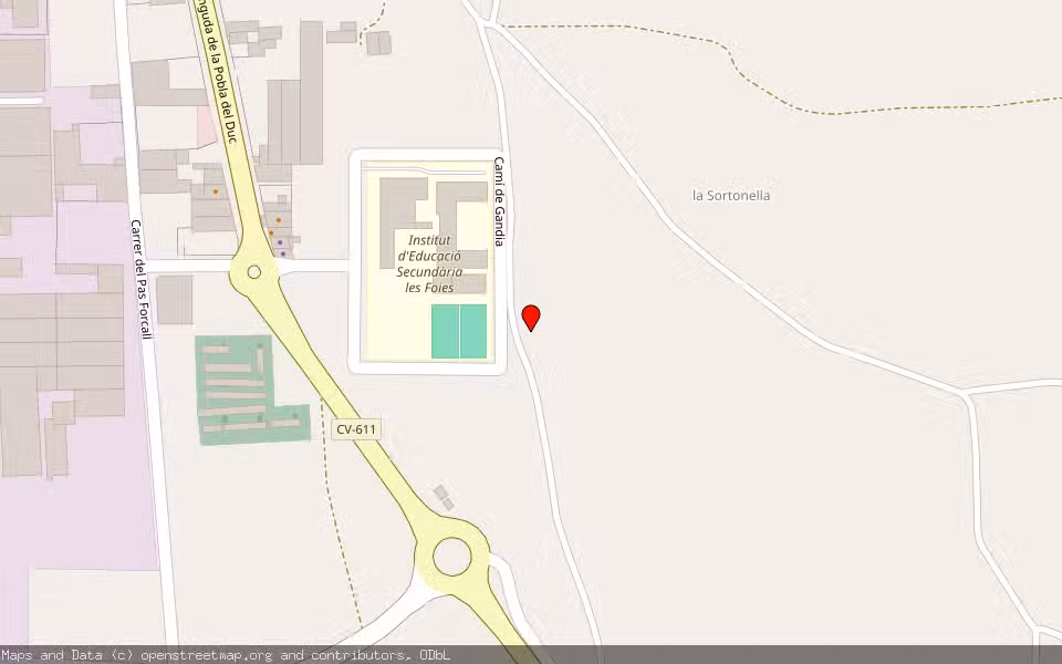 Mapa de Subasta Inmueble (Finca rústica) en Monterrei, Ourense
