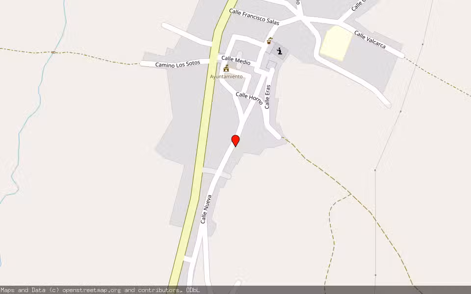 Mapa de Subasta Inmueble (Solar) en Pueyo De Santa Cruz, Huesca