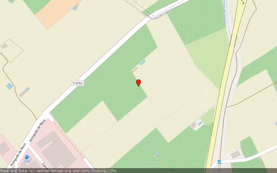 Mapa de Subasta Inmueble (Finca rústica) en Montroig Del Camp, Tarragona