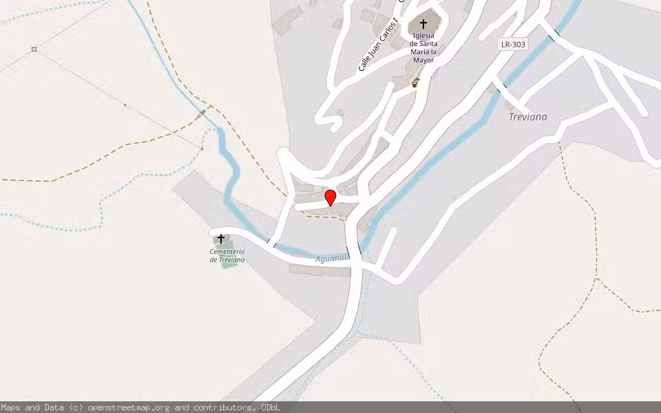 Mapa de Subasta Inmueble (Finca rústica) en Treviana, La Rioja