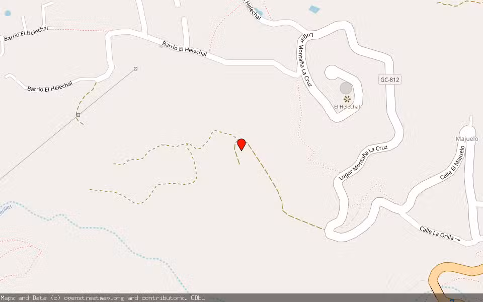 Mapa de Subasta Inmueble (Finca rústica) en Las Palmas De Gran Canaria, Las Palmas